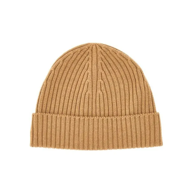LACOSTE Logo-patch Ribbed-knit Beanie-1