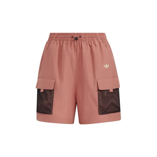 Adidas Originals Casual Shorts Women's Red Brown