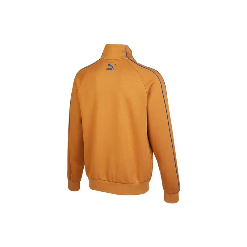 PUMA Jackets Men Khaki-1