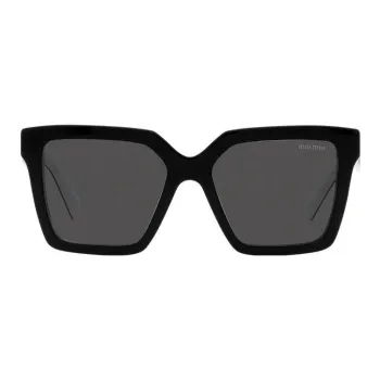 MIU MIU Plate Frame Square Sunglasses Women's
