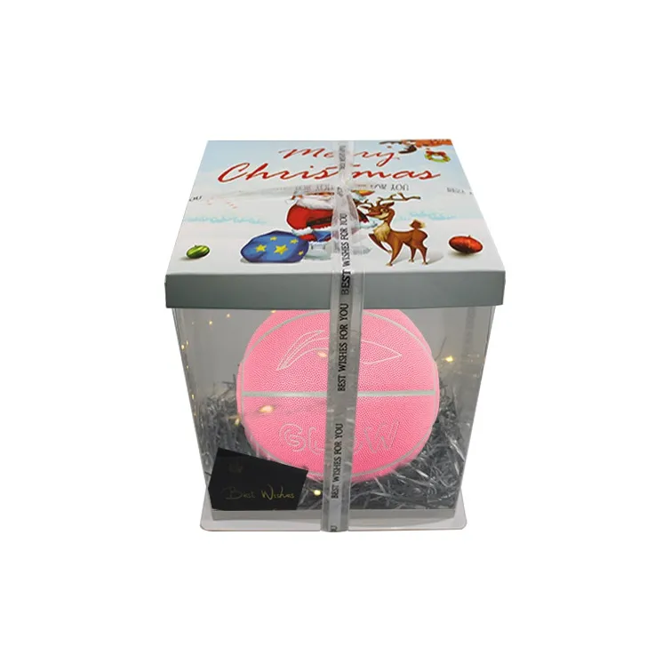 LiNing Badfive PU Basketball Pink Size 7 Glow In The Dark Unisex-29