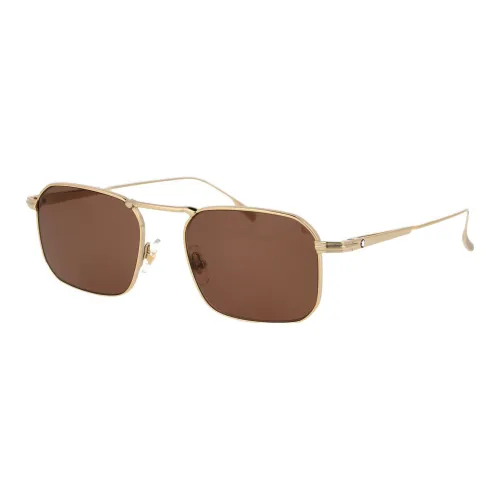 MONTBLANC Rectangle Frame Sunglasses