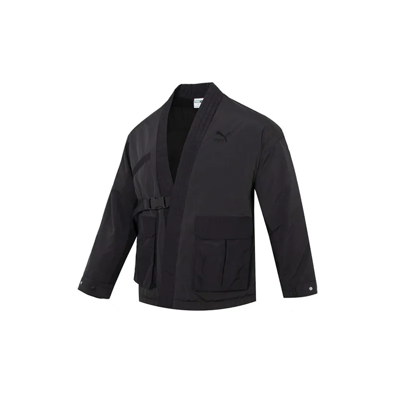 PUMA CNY Puffer Jacket Men's Black Gray-1