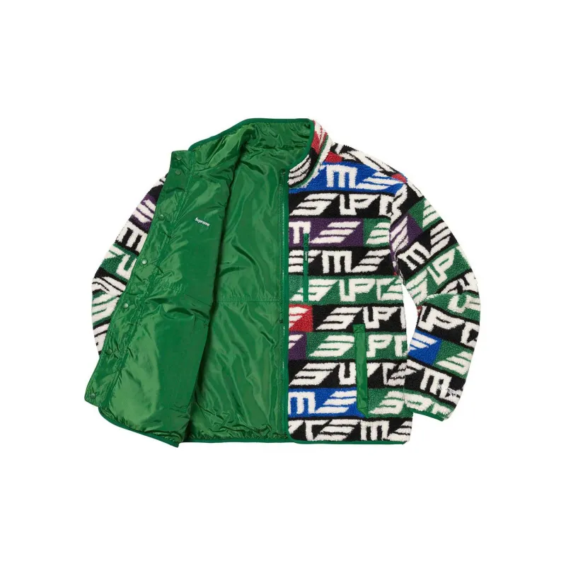Supreme Geo Reversible Windstopper Fleece Jacket-1