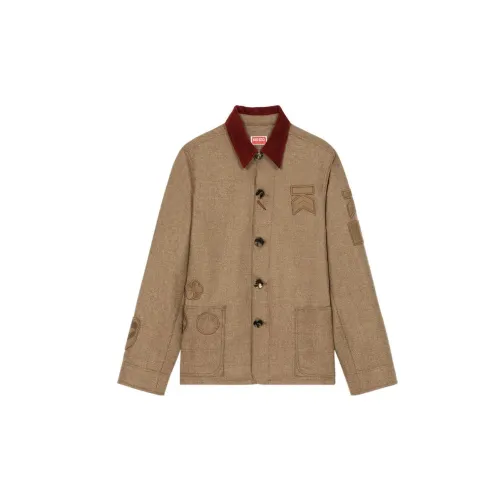 KENZO X Nigo Holiday Season Jackets Unisex Light Brown