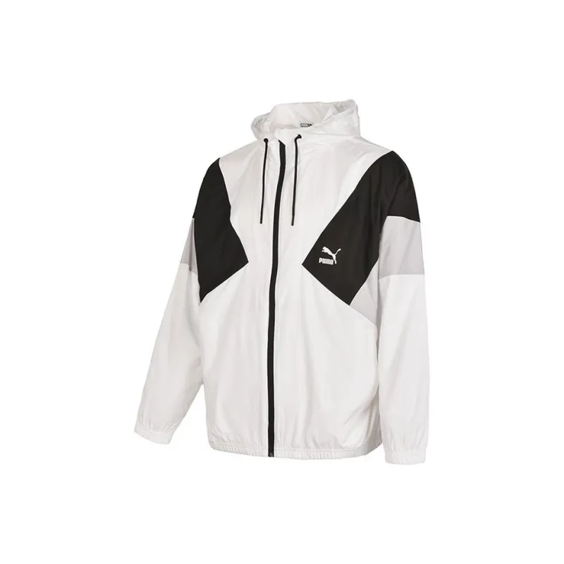 PUMA Jackets Men Black/White-2