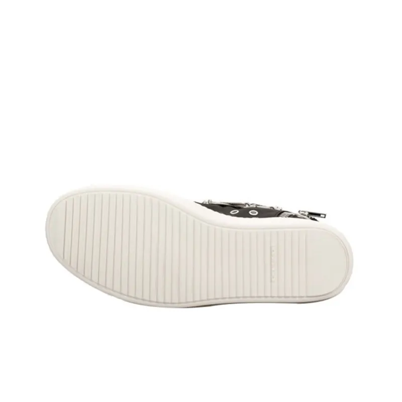 Rick Owens DRKSHDW Strobe Cotton Denim Hexa High Black Milk Women's-4