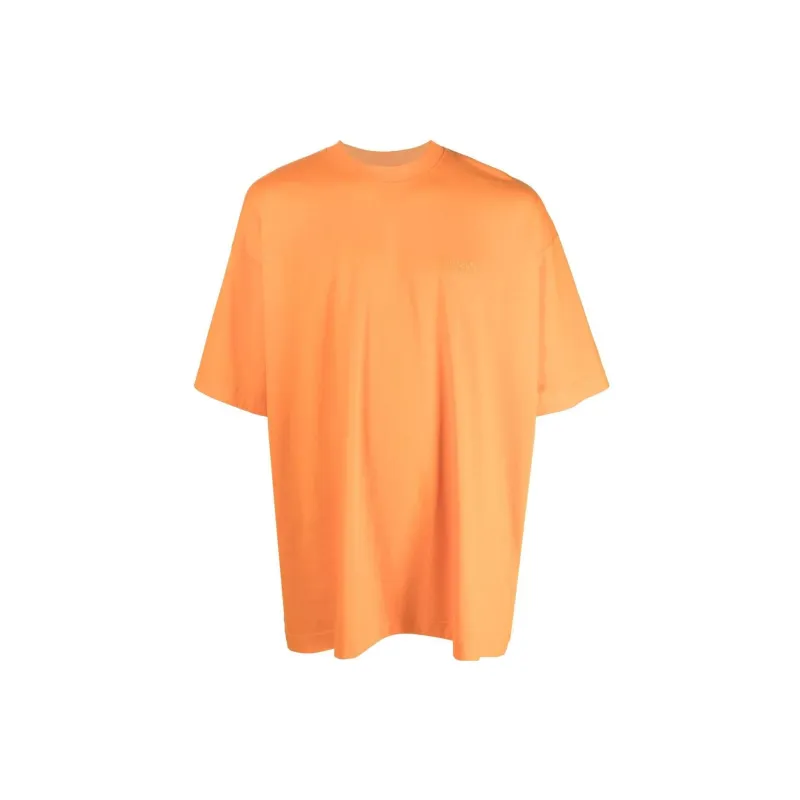 Vetements T-Shirts Unisex Yellow-0