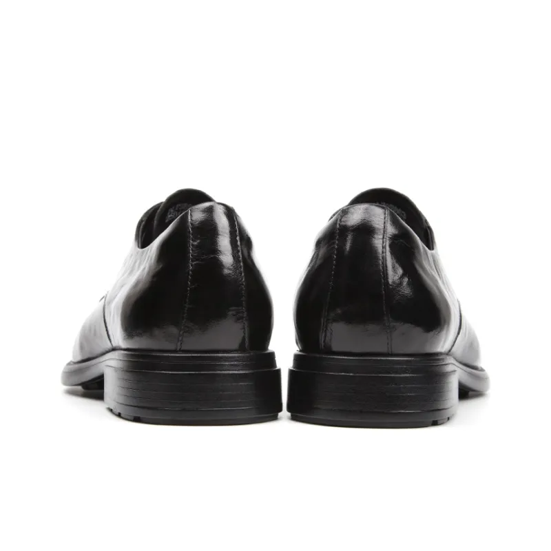 Satchi Dress Shoes Men Low Top Black-4