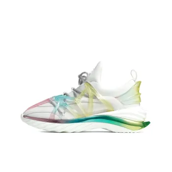 Jimmy Choo Unicorn Mi Low Top Sports Casual Shoes Women's Multicolor