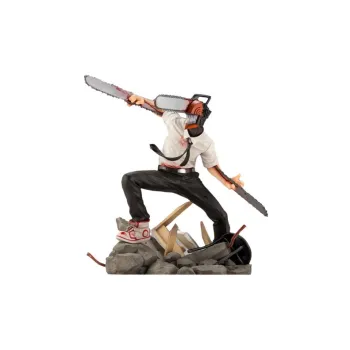 SHOUWU 1 8 Suwa 1/8 Artfx J Chainsaw Man, Denji Scale Figures 20.5cm
