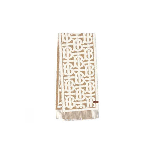 Burberry Knit Scarves Men Off White