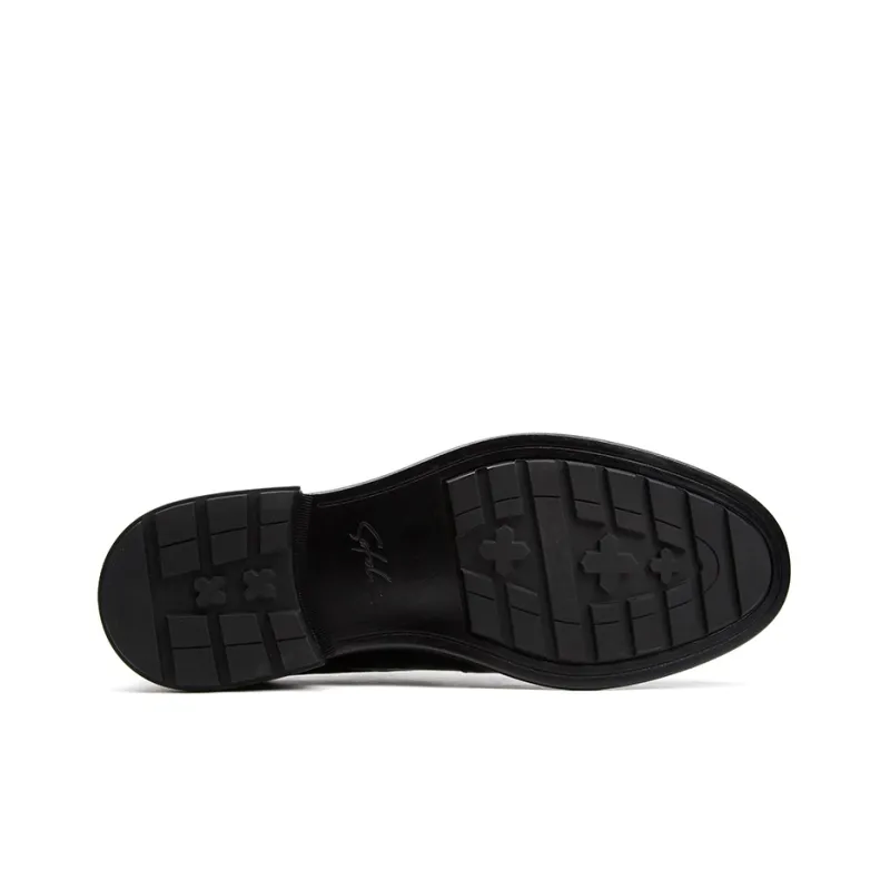 Satchi Dress Shoes Men Low Top Black-5