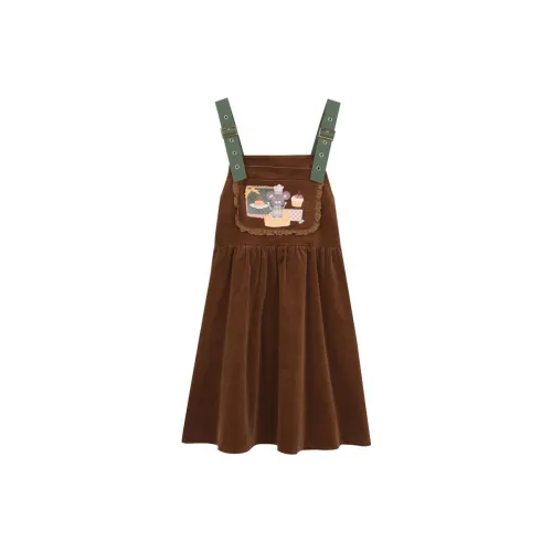 Snbl Sleeveless Dresses Women's Brown