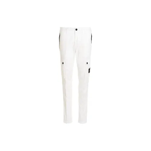 STONE ISLAND Casual Pants Men White