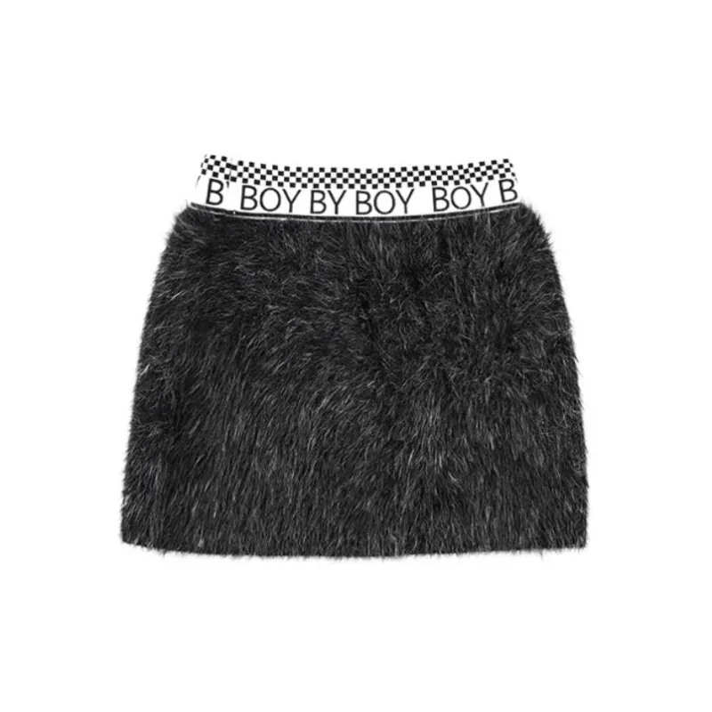 BOY BY BOY Casual Short Skirts Women's Black-1