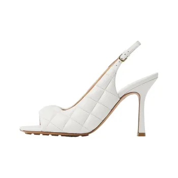 Bottega Veneta Padded Strap Sandals Women's White