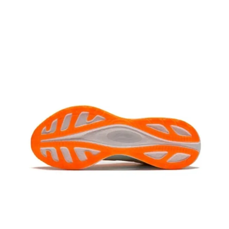 LiNing Super Light 19 Non-slip Wear-resistant Shock Absorption Low-Top Running Shoes Men's Orange Blue-4