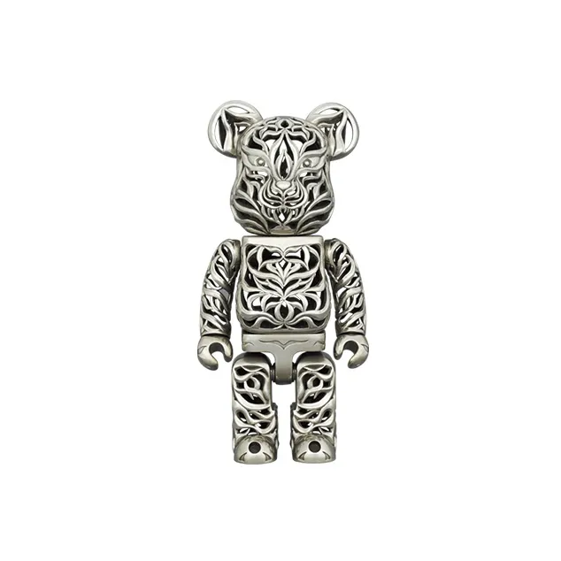 BE@RBRICK X Royal Selangor Tiger Silver-0