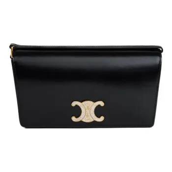 CELINE Triomphe Shoulder Bags