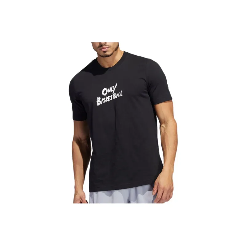 Adidas T Shirts Men Black-1