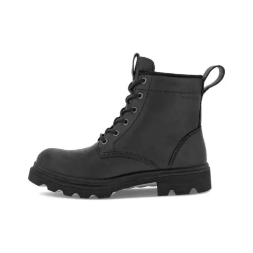 Ecco Grainer Lace-up Suede Boots