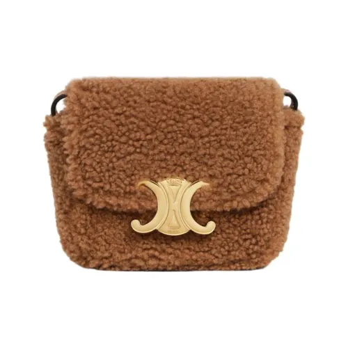 CELINE Triomphe Shoulder Bags