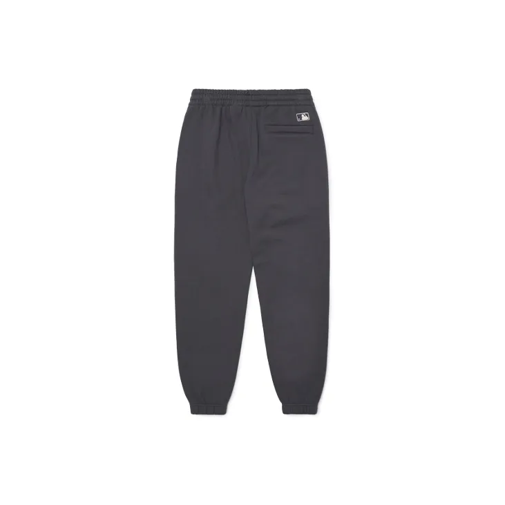 MLB New York Yankees Knitted Sweatpants Men Light Gray-1