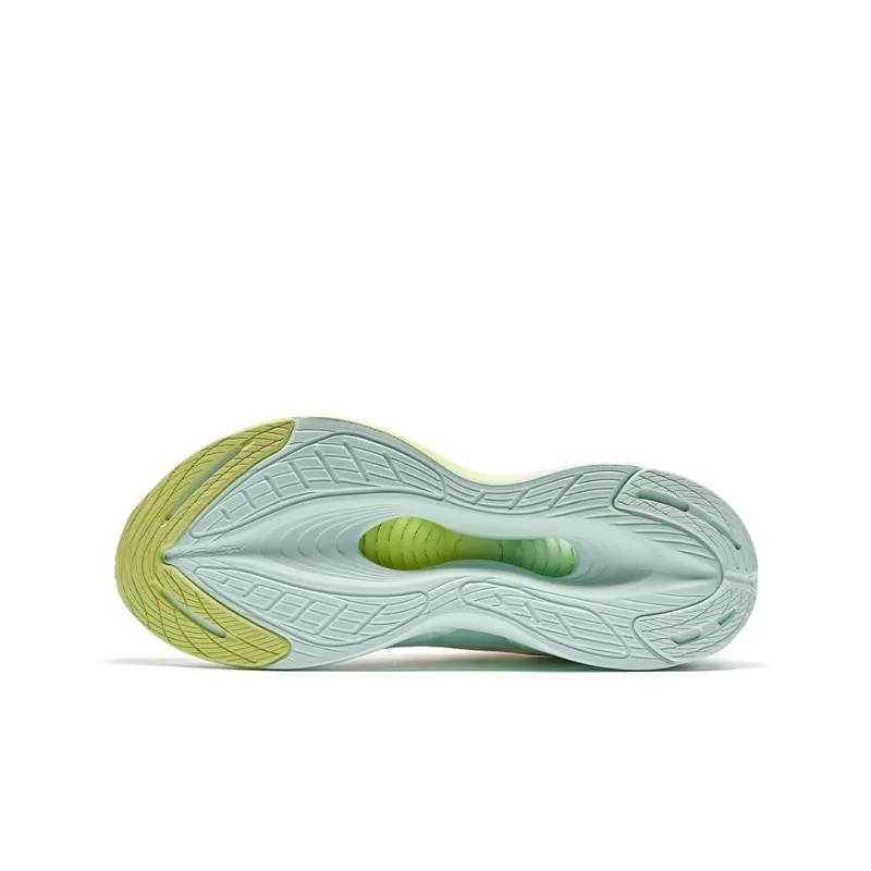 XTEP Shock Absorbers With Slip Resistant And Abrasion Resistant Properties Low Top Running Shoes Men's Vanilla Yellow-5