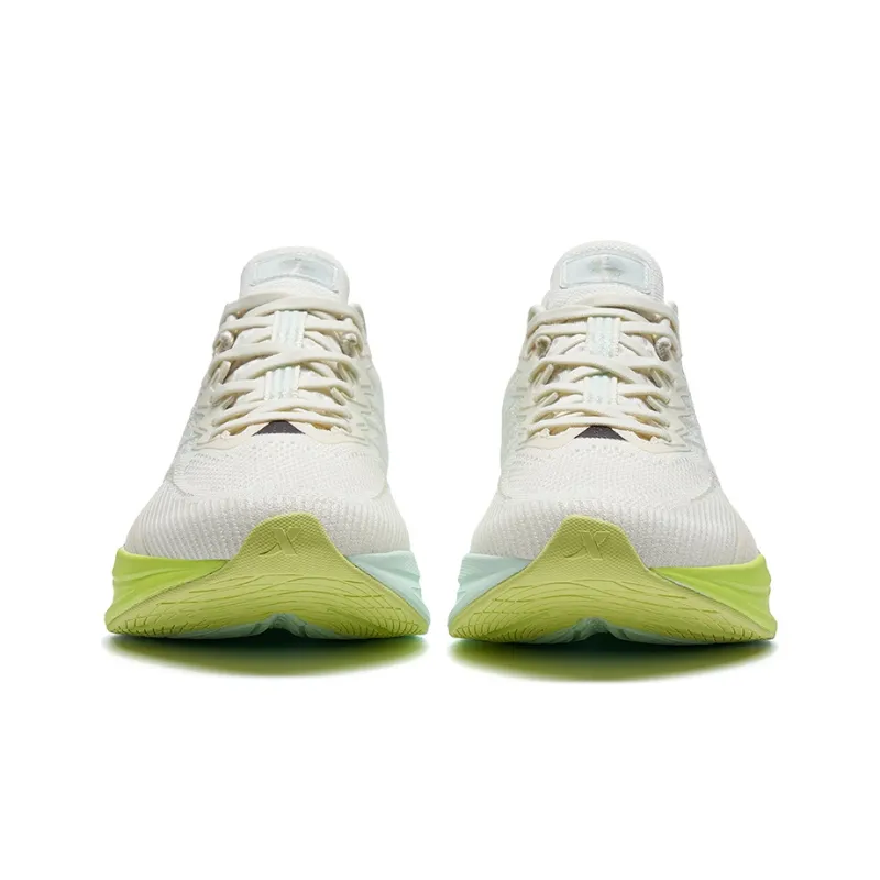 XTEP Shock Absorbers With Slip Resistant And Abrasion Resistant Properties Low Top Running Shoes Men's Vanilla Yellow-3