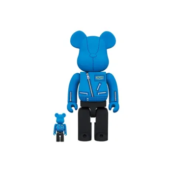 BE@RBRICK Lewis Leathers CYCLONE 100% & 400%