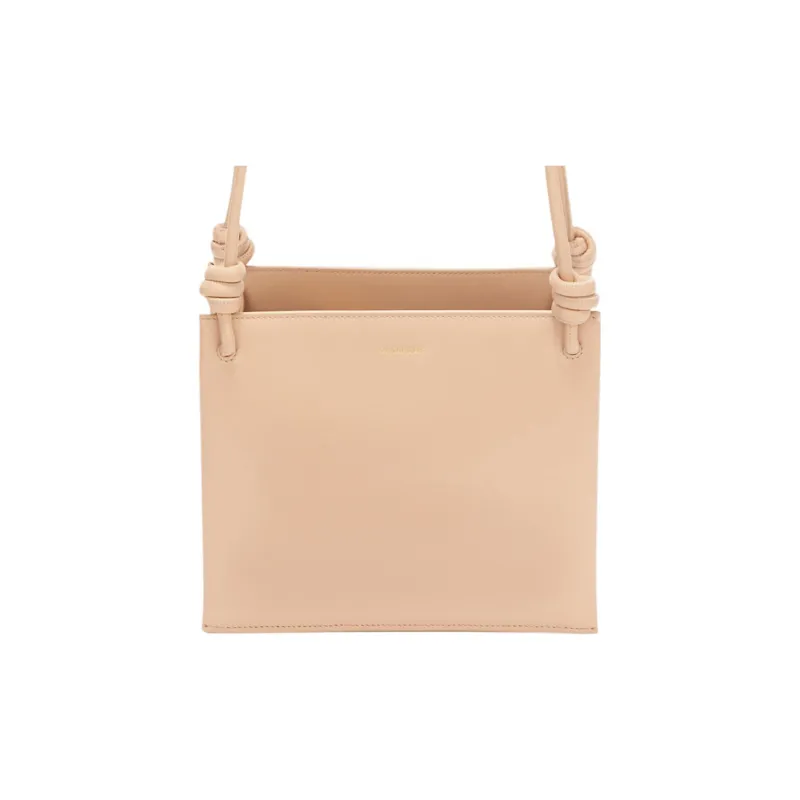 JIL SANDER Calfskin Crossbody Bag Shoulder Bag Women's Nude-0