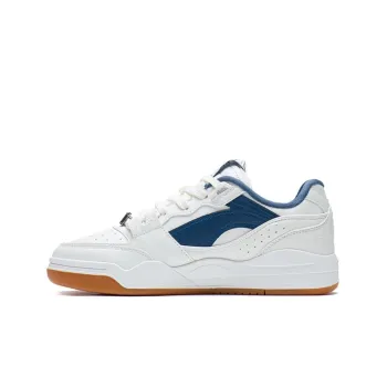 LINING Skateboard Shoes Women's Low Top Mist White/Evergreen