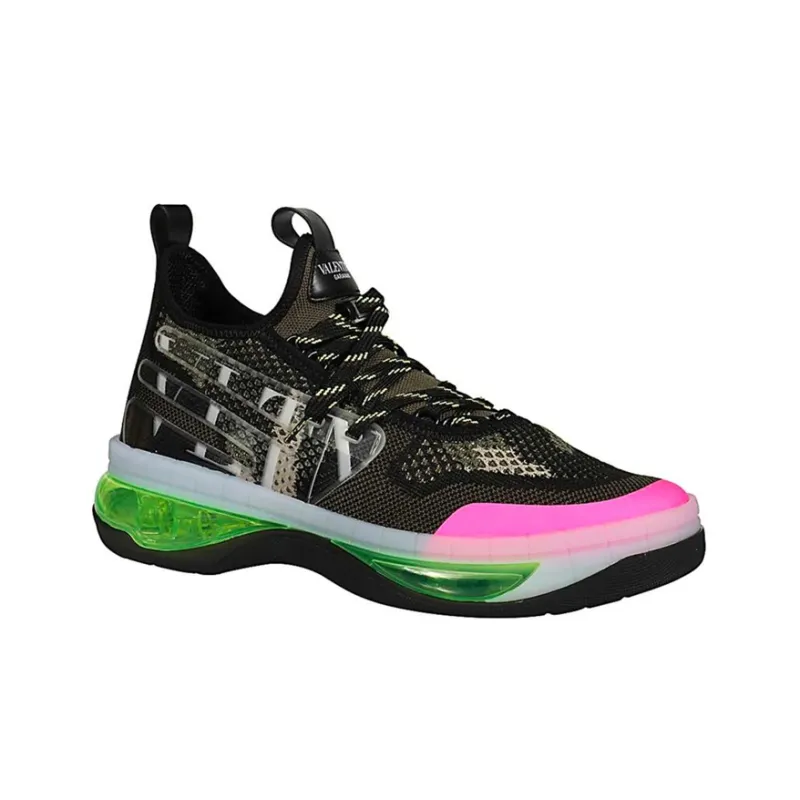 Valentino VLTN Cloud Sneaker 'Camouflage   Khaki Fuchsia'-3