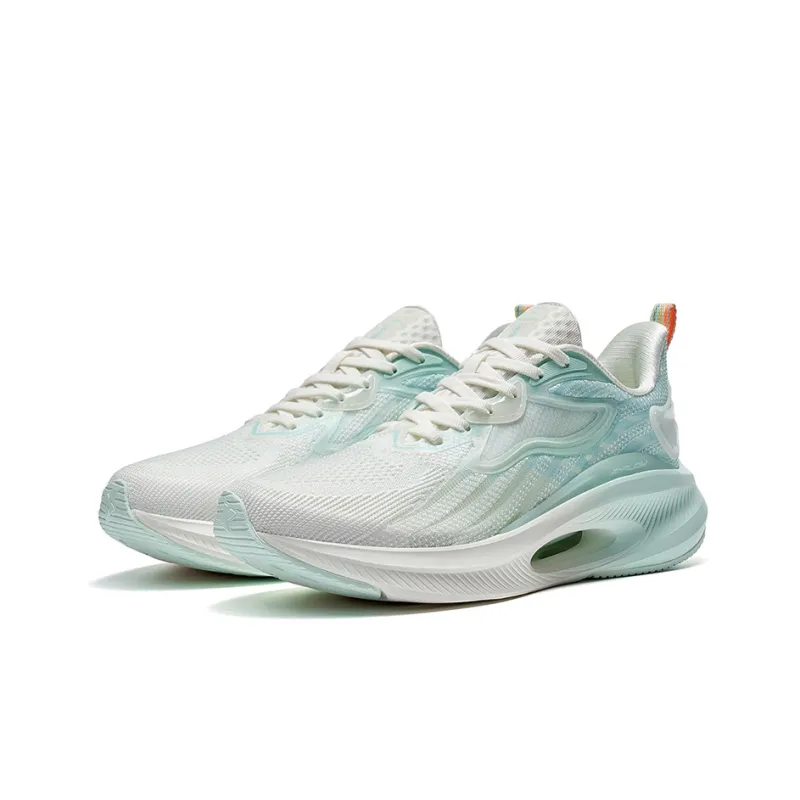 XTEP Qing Feng 6.0 Running Shoes Women's Low Top Green/White-2