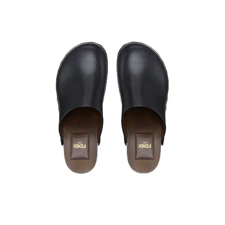 FENDI Baguette Show Medium-Heel Cloggs-3