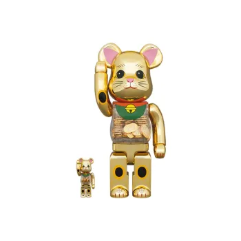 BE@RBRICK Lucky Cat Oval