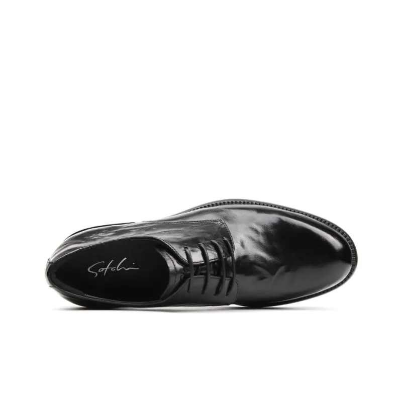 Satchi Dress Shoes Men Low Top Black-3
