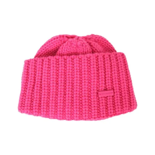 SAINT LAURENT Beanies Women's Rose Red