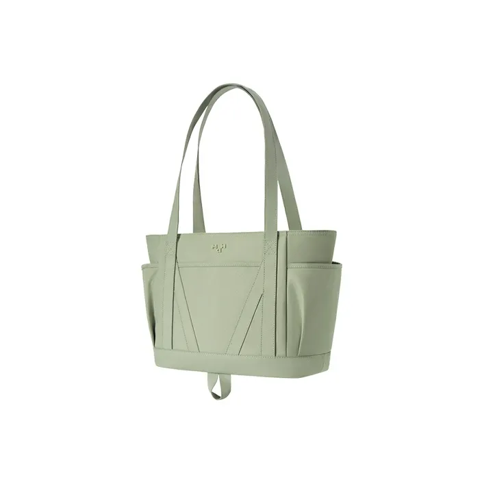 MAH Recycled Polyester Tote Bag, Shopping Bag, Handbag, Shoulder Bag Regular Women's Green-1
