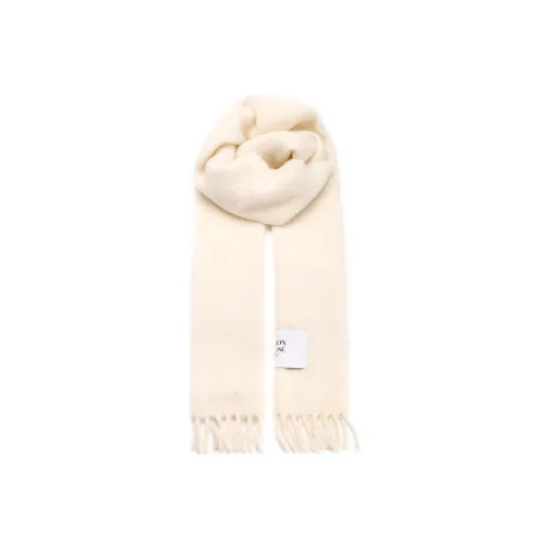 Maison Kitsune Knit Scarves Women's White