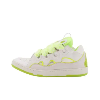 Lanvin Curb Sneakers 'White Fluo Yellow'