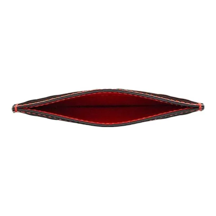 FERRAGAMO Leather Card Holder Card Holder Women's Orange-3
