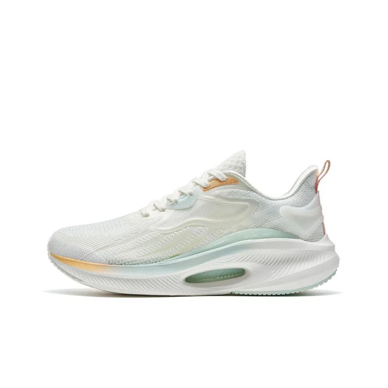 XTEP Qing Feng 6.0 Running Shoes Women's Low Top White-0