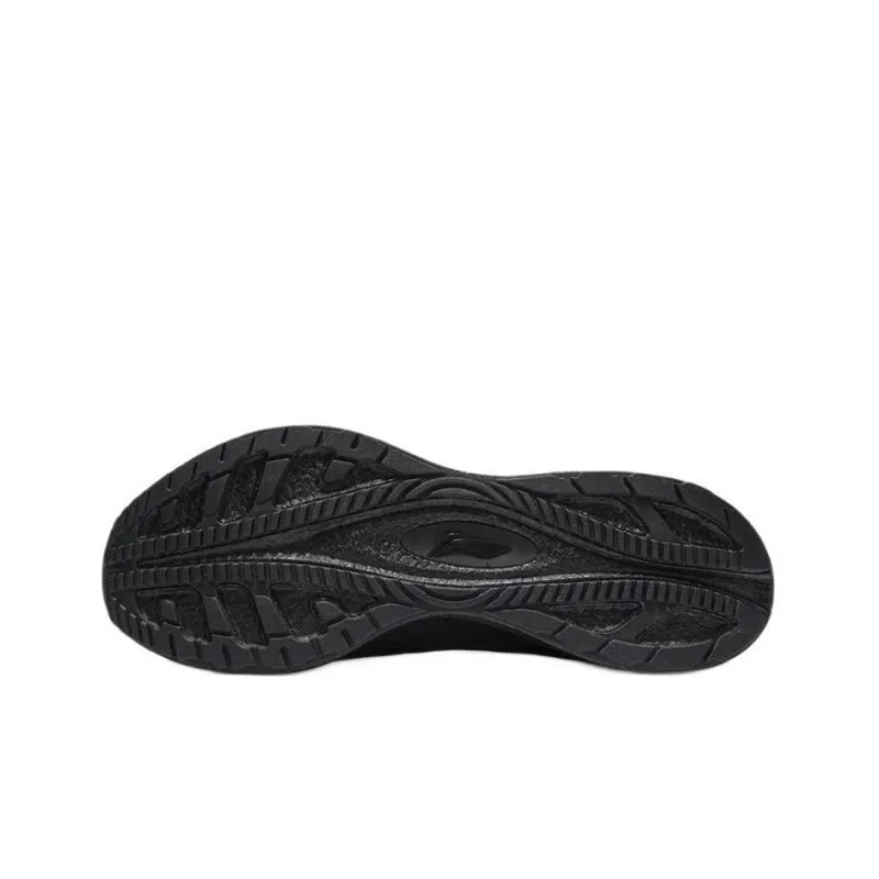 LiNing Super Light 19 Cushioning Anti Slip And Wear Resistant Reflective Low Top Running Shoes Men's Black-4
