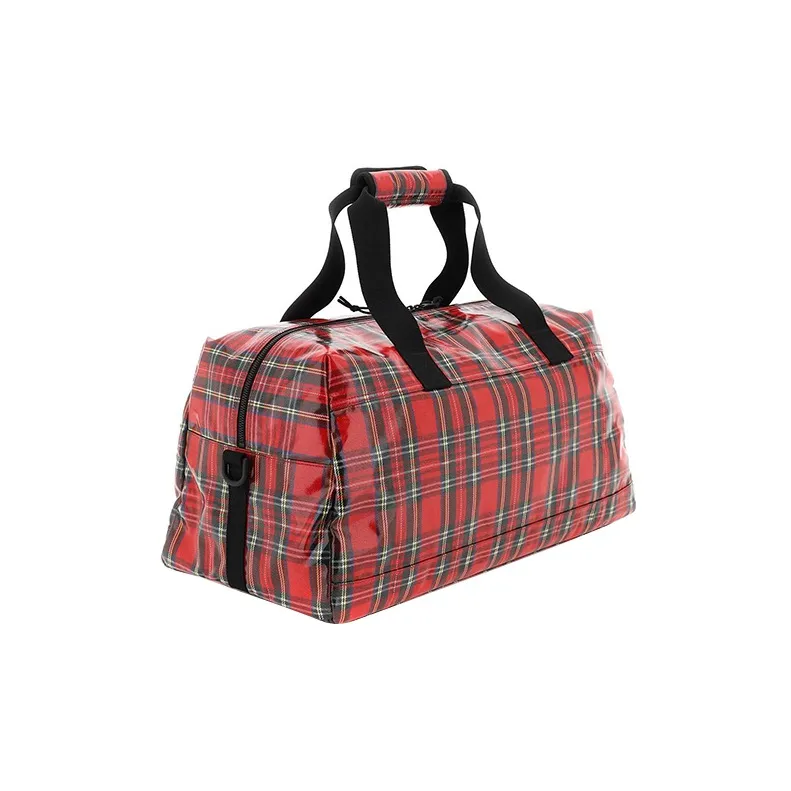 SAINT LAURENT Nux Coated Canvas Travel Bag Shoulder Bag Crossbody Bag Handbag Regular Men's Red-2