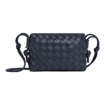 Bottega Veneta LOOP Lambskin Camera Bag, Crossbody Bag, Shoulder Bag Women's Space Gray