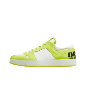 Jimmy Choo Low Top Stylish Skateboarding Shoes White Green
