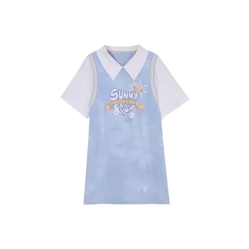 Snbl Short-Sleeved Dresses Women's Blue