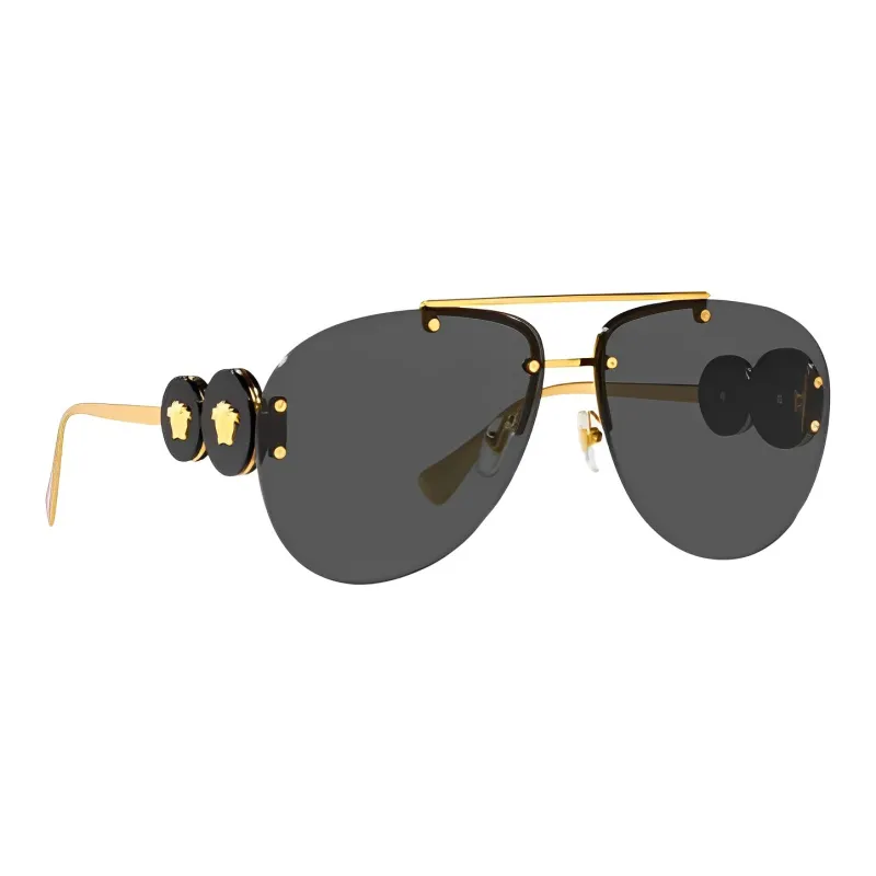 VERSACE Medusa Head Pilot frame Sunglasses-3